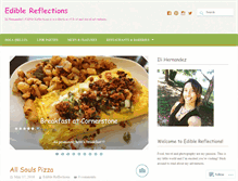 Tablet Screenshot of ediblereflections.com